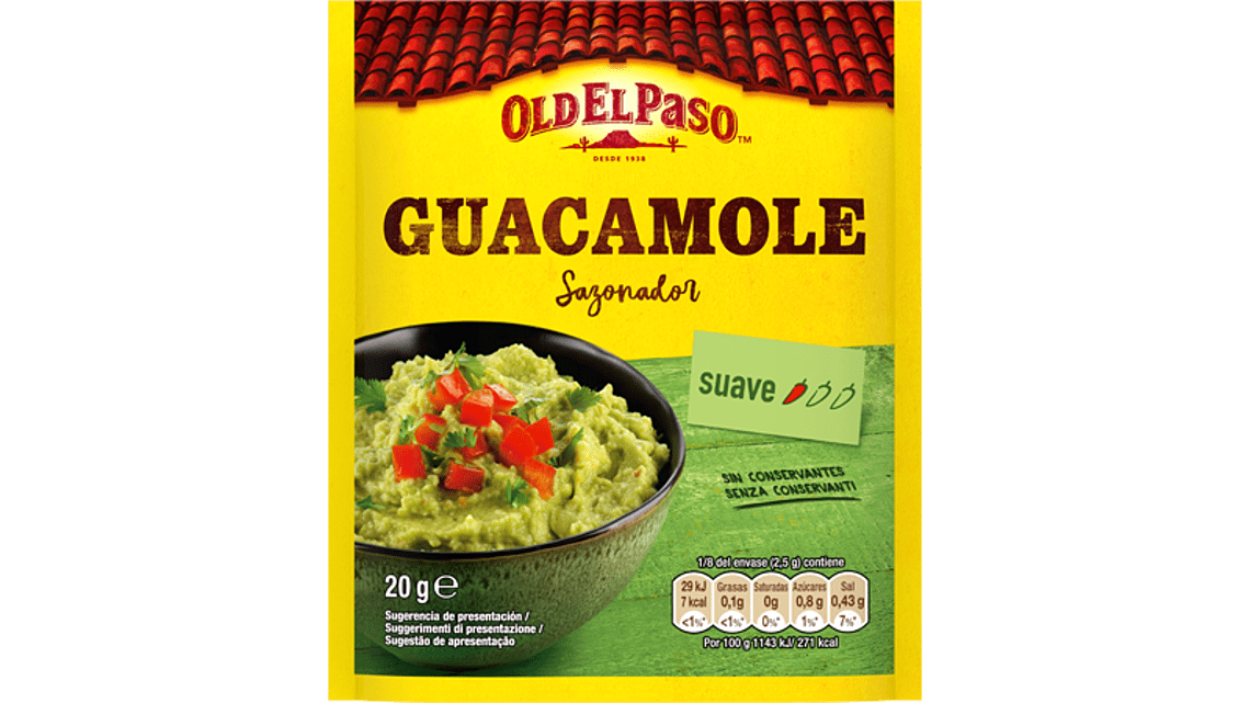 Guacamole Seasonining Mild